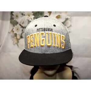 Pittsburgh Penguins American Needle Stanton Hat Snapback NHL 3D Embroidery Cap